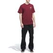 Camiseta Masculina Adidas Skateboarding Triple Trefoil Vinho-JW0056- -7-